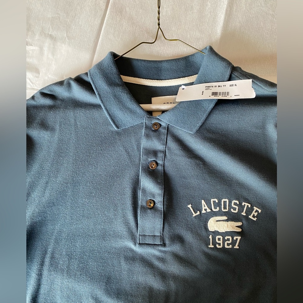 Lacoste long sleeve polo